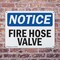 Signmission Fire Hose Valve OSHA Notice Sign, Plastic, 14in W x 10in L, 2PK OS-2PACK-NS-P-1014-L-12615 - alternate 8